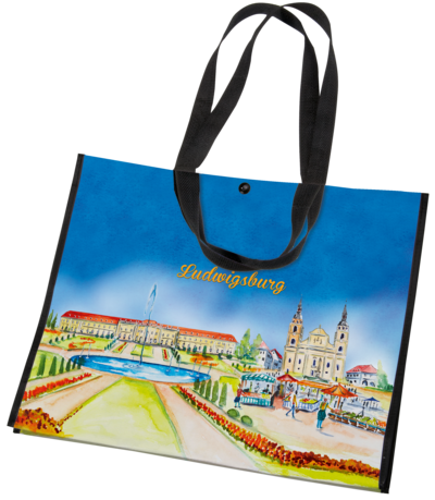 Ludwigsburg Shopper PET Aquarell