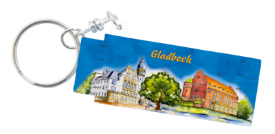 Gladbeck Maßstab 0,5m Aquarell