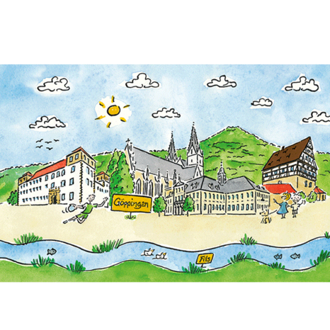 Göppingen Design Illustration