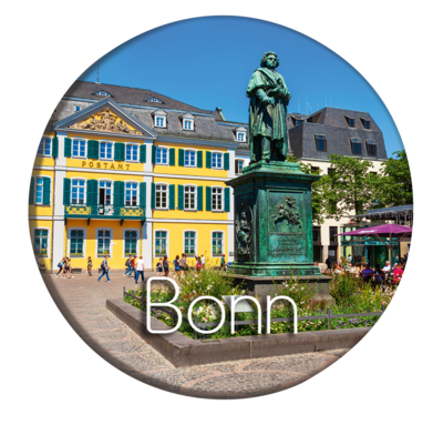 Bonn Magnet rund TouristLine