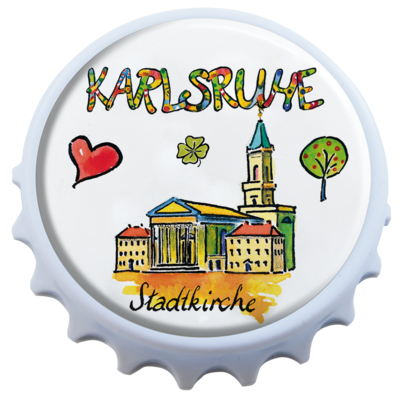 Karlsruhe Flaschenöffner HappyCity