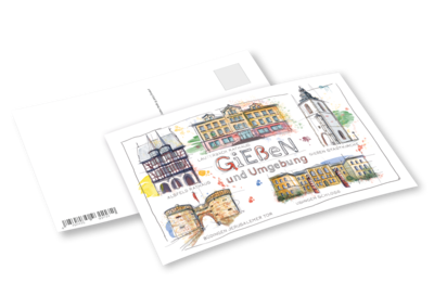 Gießen Postkarte FineArt